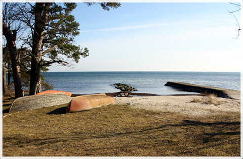 Hamnen vid Hammars fiskeläge