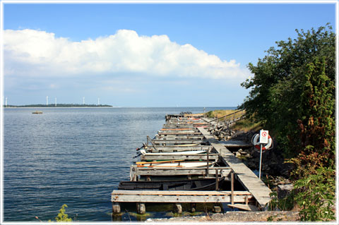 Gotland, S:t Olofsholm - hamn - foto: Bernt Enderborg