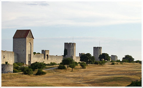 Gotland, Ringmuren - foto: Bernt Enderborg