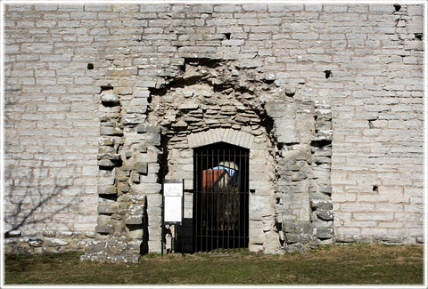 S:t Grans kyrka, ruin, Visby