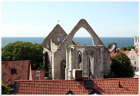 S:ta Carin, ruin i Visby