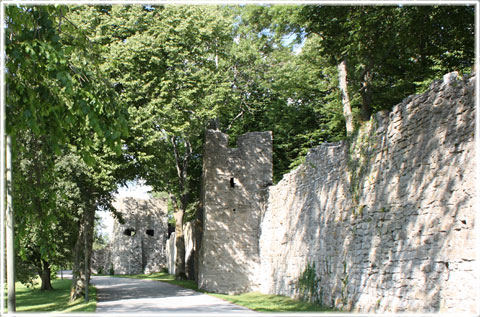 Jungfrutornet i Visby ringmur