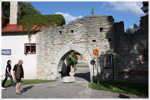 Gotland, Lilla Strandporten - foto: Bernt Enderborg