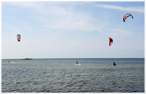 Gotland, Kitesurfa på Gotland - foto: Bernt Enderborg