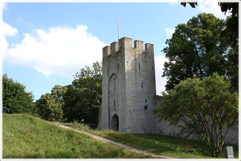 Gotland, Portar i ringmuren - foto: Bernt Enderborg