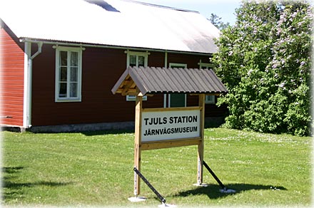 Gotland, Tjuls järnvägsstation - foto: Bernt Enderborg