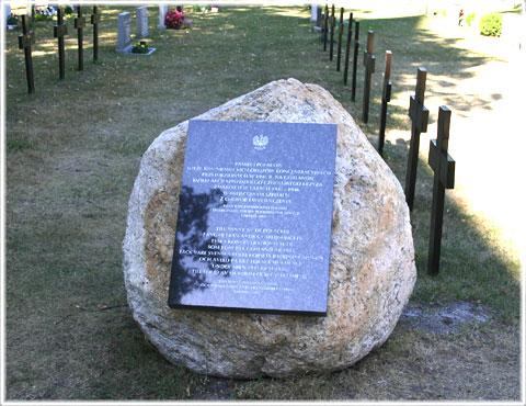 Gotland, Fångar i Bergen-Belsen och Auschwitz - foto: Bernt Enderborg