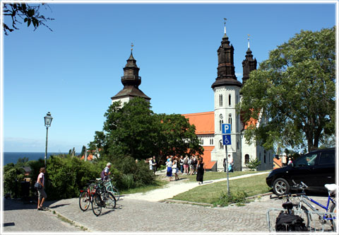 Gotland, Domkyrkoberget i Visby - foto: Bernt Enderborg