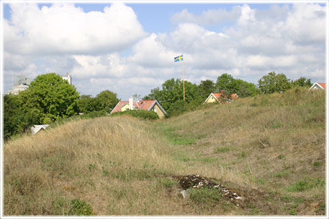 Gotland, Ryssarnas verk på Lotsbacken - foto: Bernt Enderborg