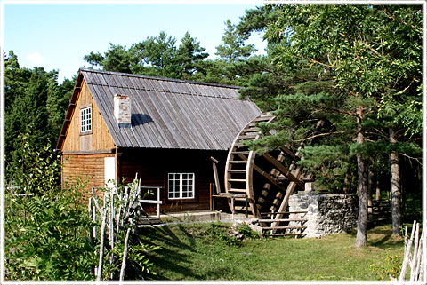 Gotland, Aner vattenkvarn - foto: Bernt Enderborg