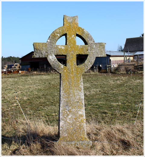 Gotland, Jacobs minnessten, ringkors - foto: Bernt Enderborg