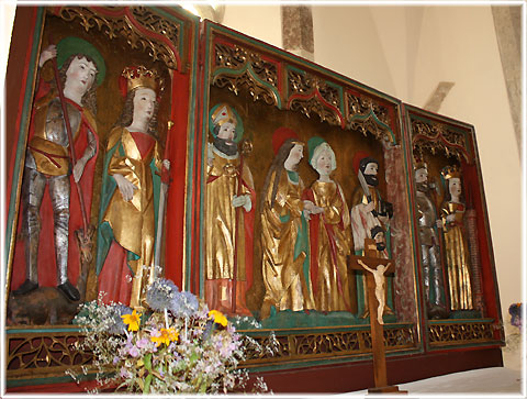 Altarskåp, Kräklingbo kyrka, Gotland