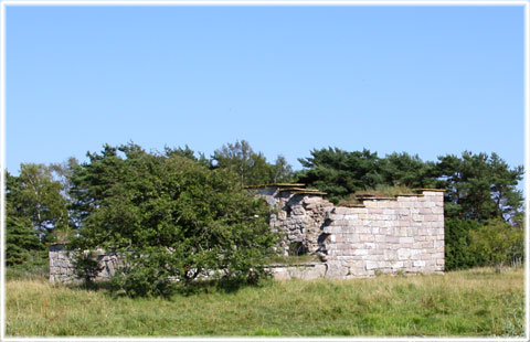 Gotland, Fridarve - slottet på Hule hällar - foto: Bernt Enderborg