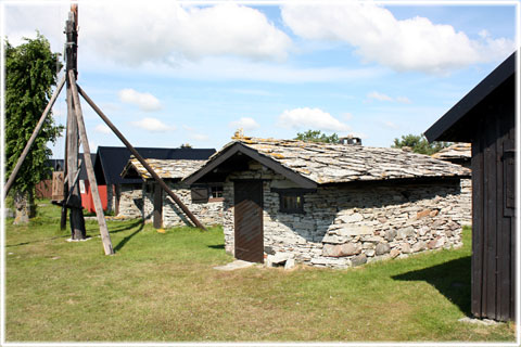 Gotland, Hus fiskeläge - foto: Bernt Enderborg