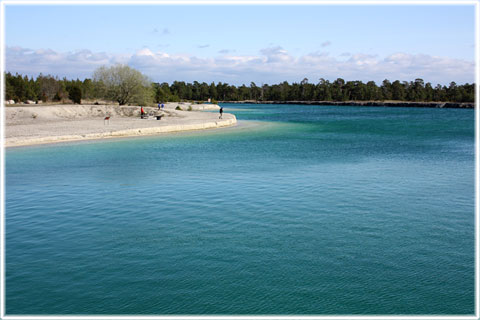 Gotland, Blå lagunen - foto: Bernt Enderborg