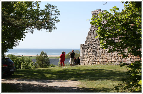 Gotland, Fröjel kastal - foto: Bernt Enderborg