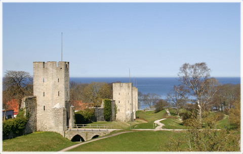 Nordergravar, Visby ringmur