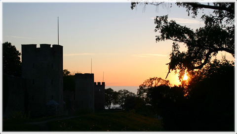 Nordergravar, Visby ringmur