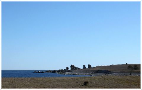 Gotland, Asunden och öarna utanför Slite - foto: Bernt Enderborg