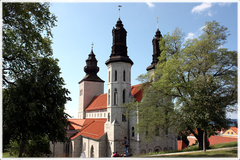 Gotland, Visby domkyrka - S:ta Maria - foto: Bernt Enderborg