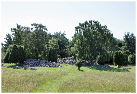 Gotland, Angantyrs rojr - foto: Bernt Enderborg