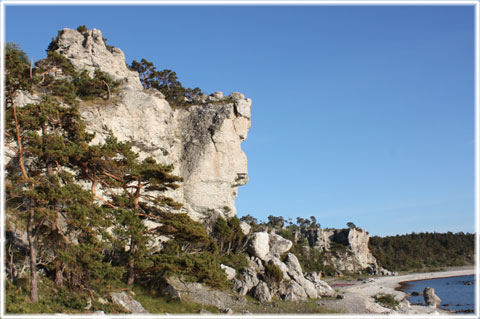 Gotland, Talar med havet - storpotäten - foto: Bernt Enderborg