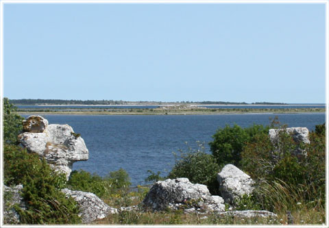 Utsikt ver havet vid Kyllaj