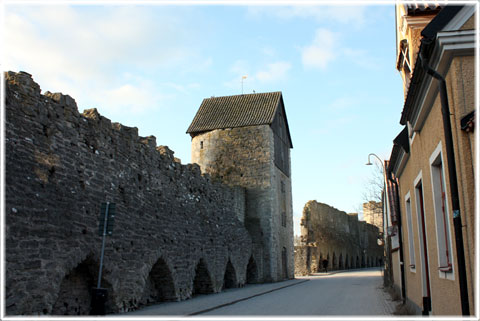 Kvarntornet, Visby ringmur