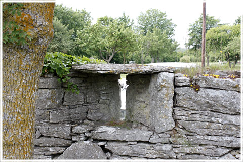 Skottglugg vid Bunge kyrka