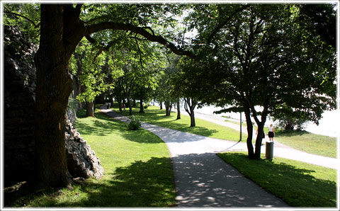 Strandpromenaden, Visbyguide