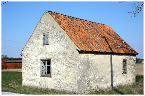 Gotland, Rosenby båtmanstorp - foto: Bernt Enderborg