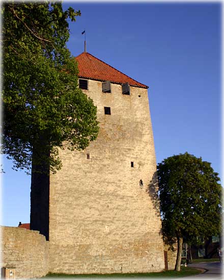 Gotland, Kruttornets finesser - foto: Bernt Enderborg