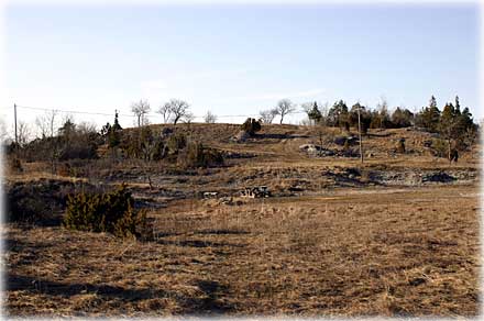 Gotland, Utsikt från ett offerberg - foto: Bernt Enderborg