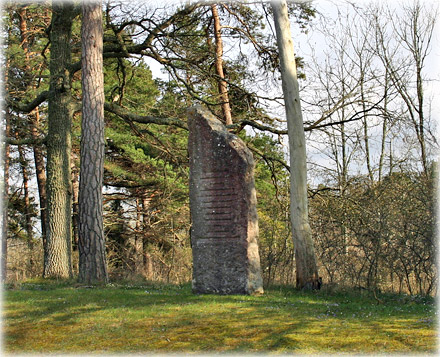 Gotland, Minnessten - vägen till framtids båtnad - foto: Bernt Enderborg