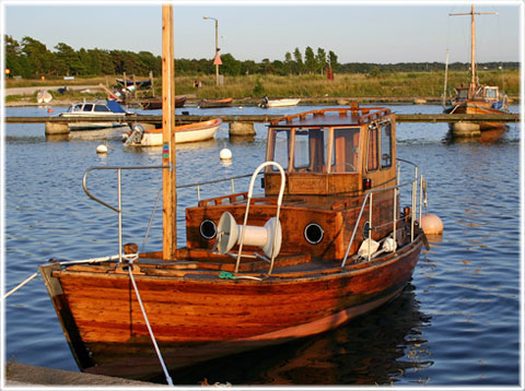 Gotland, Gnisvärds hamn - foto: Bernt Enderborg