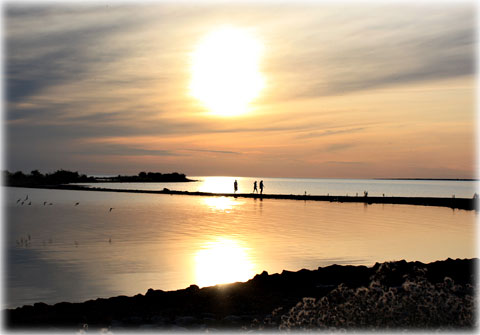 Gotland, Solnedgångar - foto: Bernt Enderborg