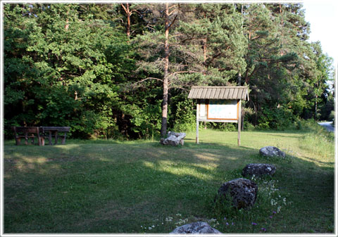 Gotland, Rastplatsen vid Krampbro - foto: Bernt Enderborg