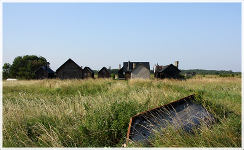 Gotland, Nätbodar fiskeläge (Trådstrand) - foto: Bernt Enderborg