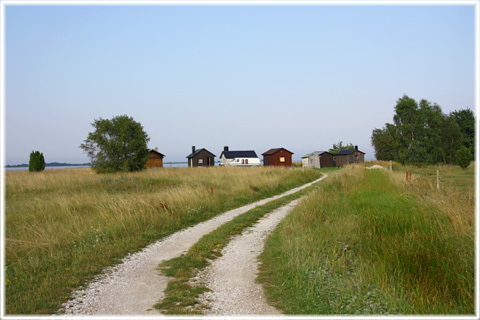 Gotland, Fluntings fiskeläge - foto: Bernt Enderborg