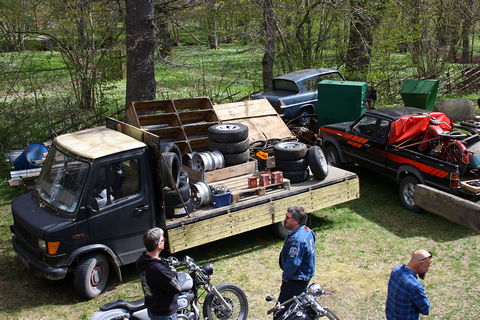 Gotland, Motormarknad & Loppis - foto: Bernt Enderborg