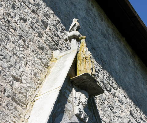 Långhusportalen på Gammelgarn kyrka