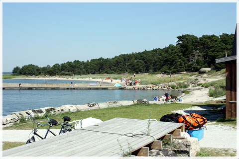 Gotland, Djupviks strand - foto: Bernt Enderborg