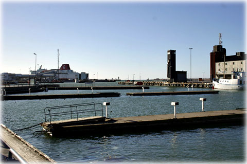 Gotland, Visby hamn - foto: Bernt Enderborg