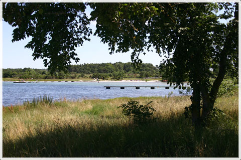 Gotland, Badet i Katthammarsvik - foto: Bernt Enderborg